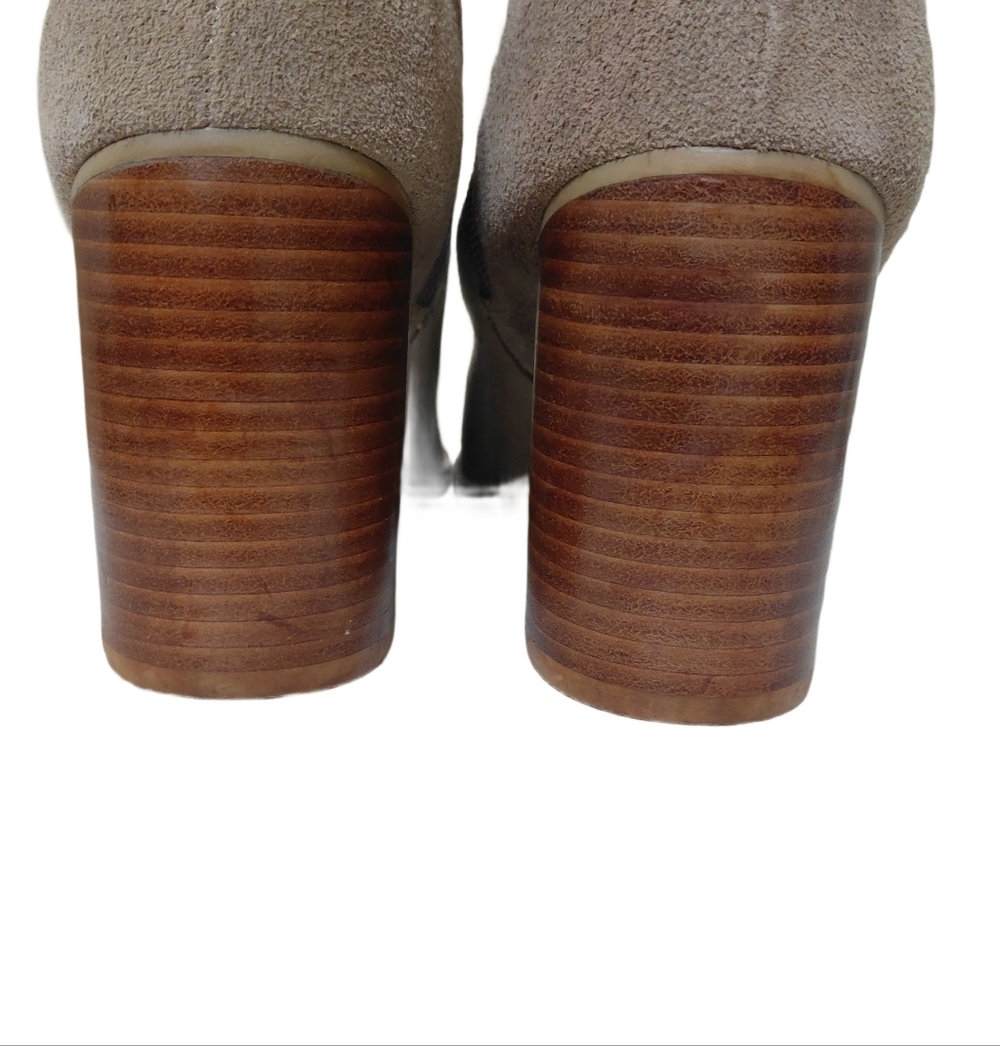 Steve Madden Taupe Suede Over-the-Knee Boots Size 9.5 - Picture 10 of 11